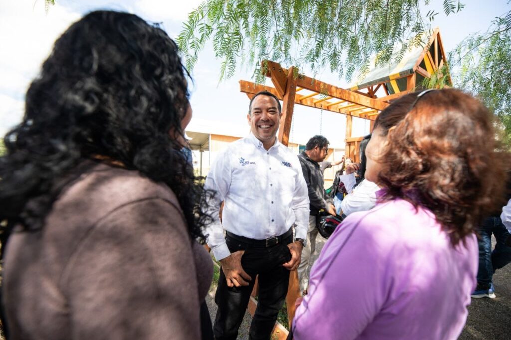 JAPAM ha invertido más de 20 mdp para la construcción de redes de alcantarillado sanitario en Los Rocíos: Roberto Cabrera