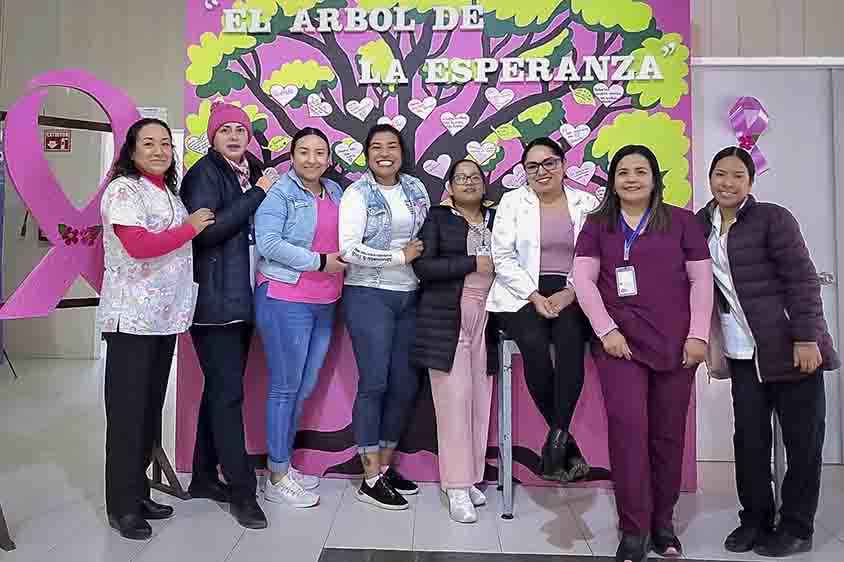 Fomentan en Pinal de Amoles la detección oportuna del cáncer de mama