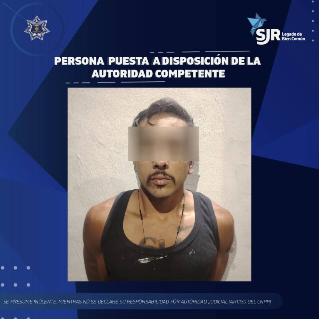 Detienen a masculino con arma de fuego de fabricación casera en La Esmeralda