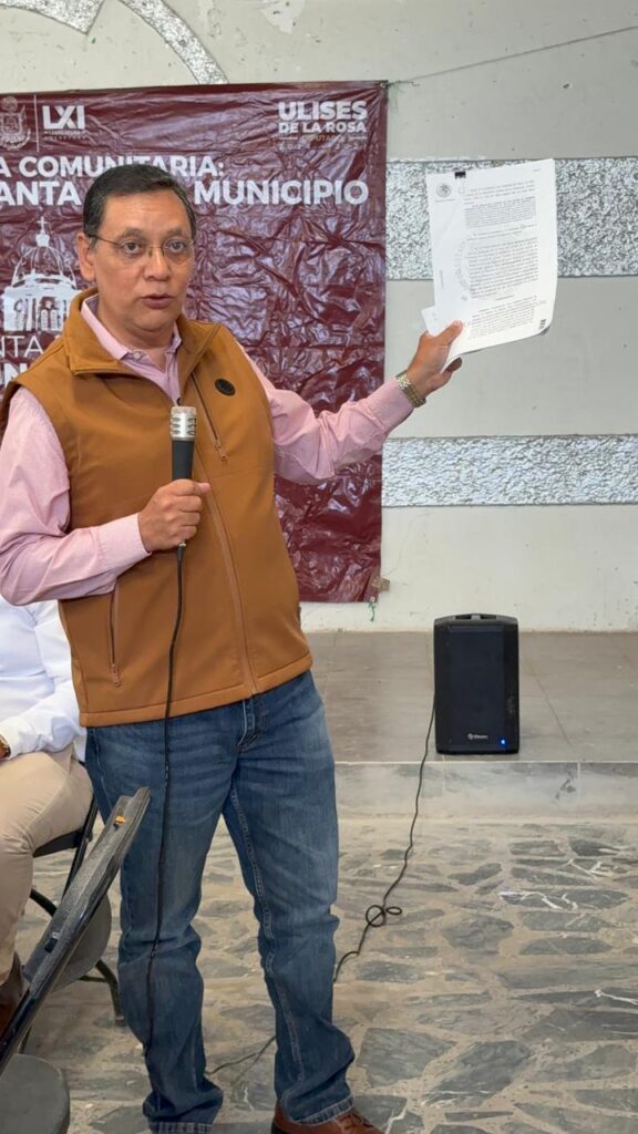 El diputado Ulises Gómez de la Rosa consolida movimiento en Santa Rosa Jáuregui con Asamblea Comunitaria de Trabajo