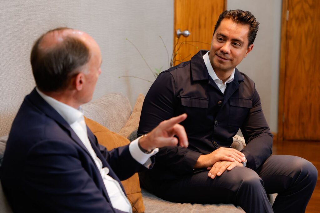 Se reúne Felifer Macías con el Embajador del Reino de los Países Bajos en México el Excelentísimo, André Driessen