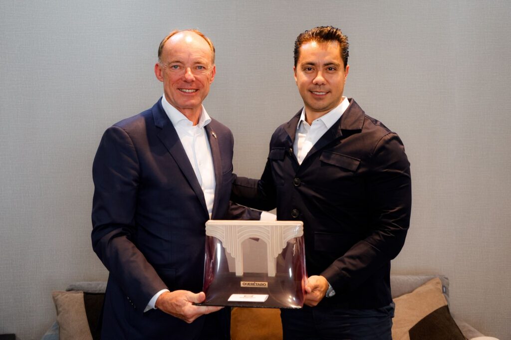 Se reúne Felifer Macías con el Embajador del Reino de los Países Bajos en México el Excelentísimo, André Driessen