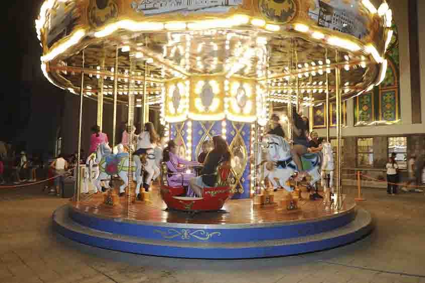 Visitan niñas, niños y adolescentes con discapacidad el Parque Incluyente Imáyina