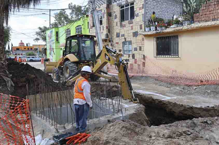 Avanza obra social en La Sierrita