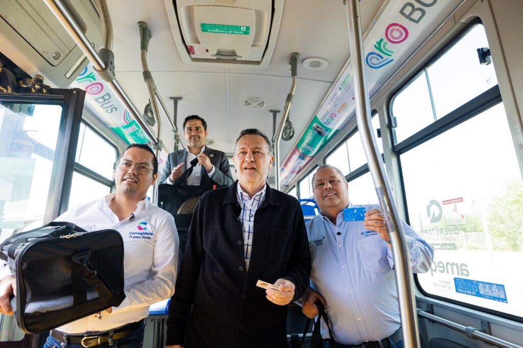 Anuncia Gobernador Sistema Qrobús Pet Friendly