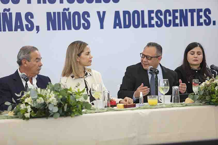 Suman esfuerzos SEDIF, Poder Judicial y Legislativo, a favor de NNA