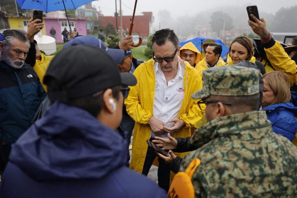 Recorre Gobernador zonas afectadas por las lluvias