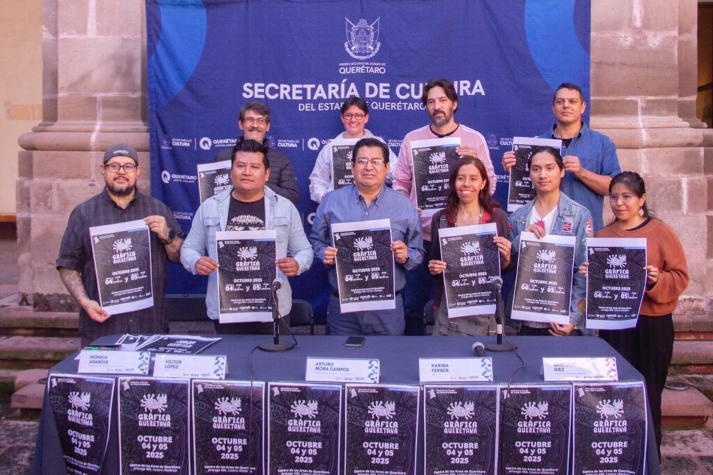 Obras originales a precios justos en la Feria Gráfica Queretana, anuncia SECULT