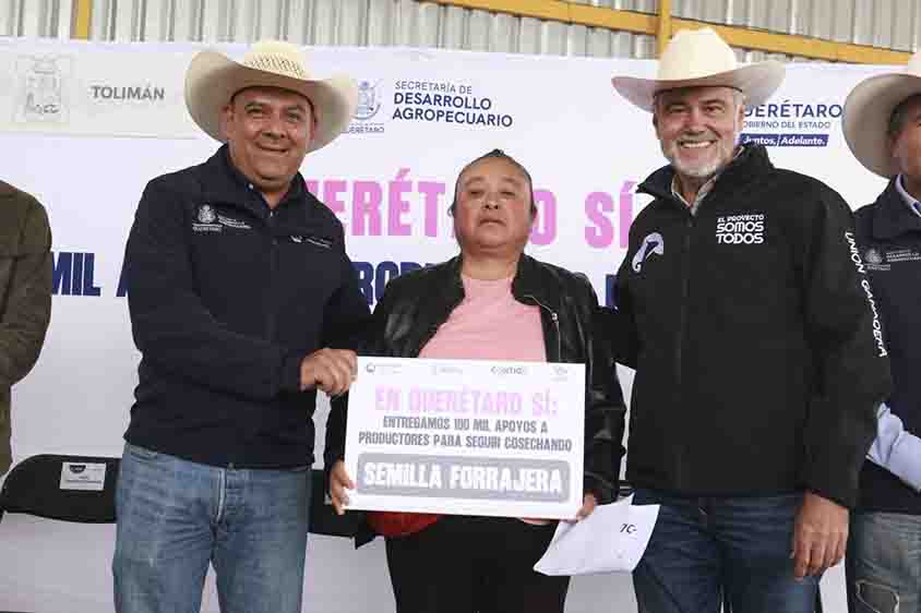 Continua SEDEA brindando apoyos a productores del semidesierto