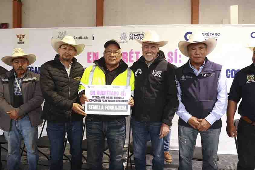 Continua SEDEA brindando apoyos a productores del semidesierto