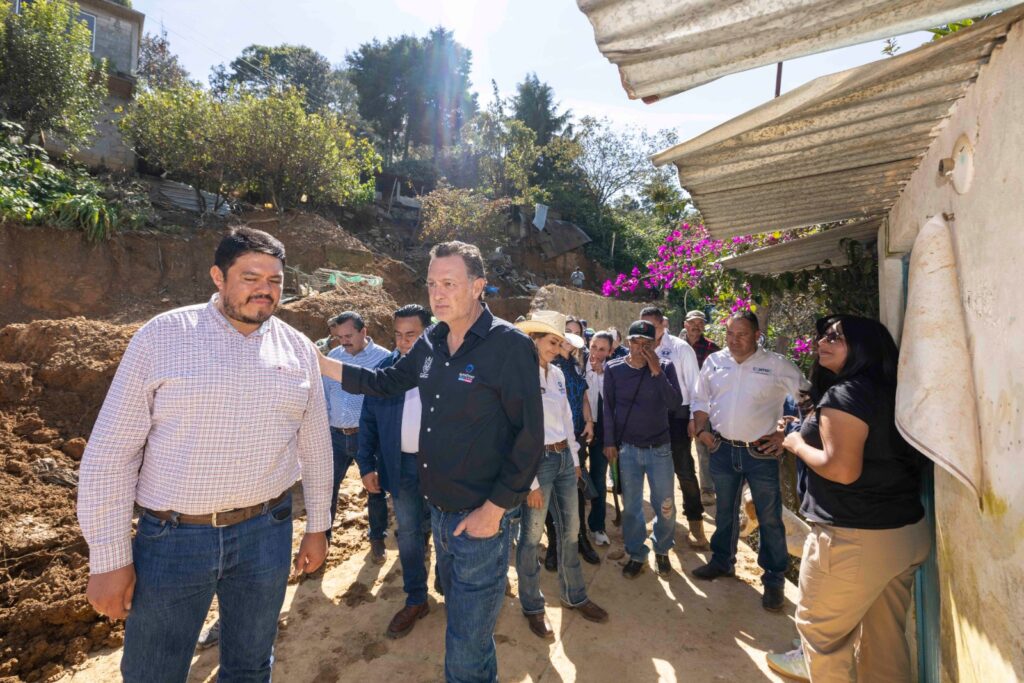Arranca Gobernador entrega de enseres domésticos a familias afectadas por lluvias en San Joaquín