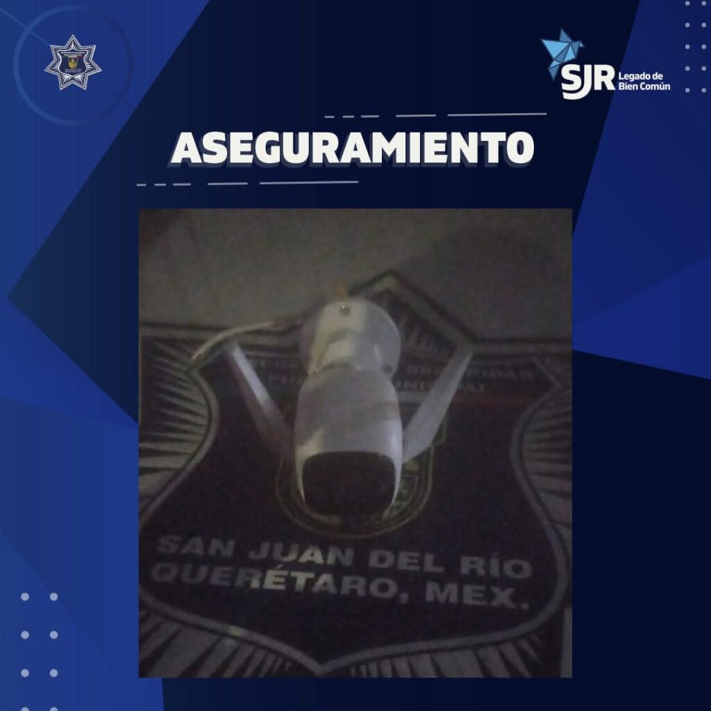 Robo frustrado en San Juan del Río: detenidos tras sustraer cámara de purificadora
