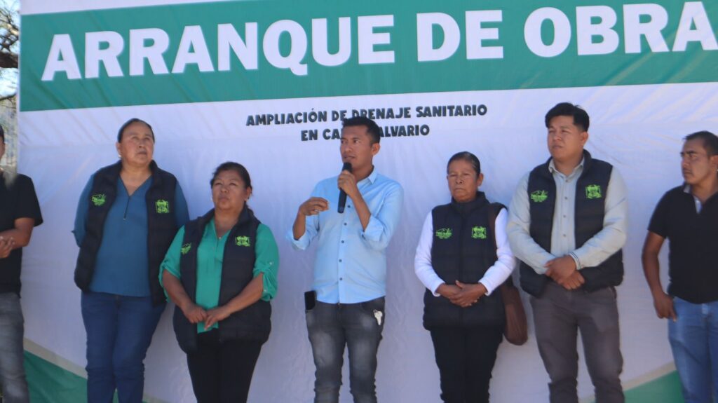 Inicia la ampliación de red de drenaje sanitario en San Antonio de la Cal