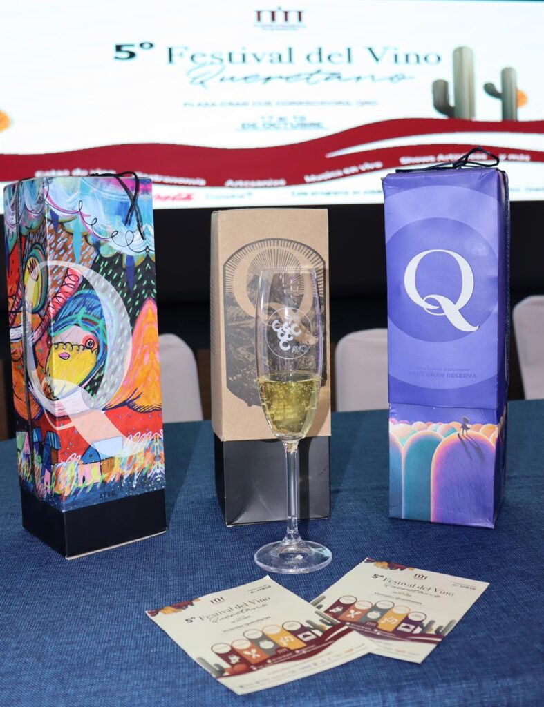 Presentan la Quinta edición del Festival del Vino Queretano