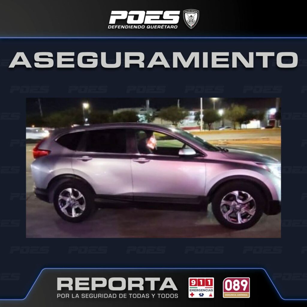 Aseguran camioneta robada y detienen a conductor con documentos de otros vehículos robados en Las Huertas