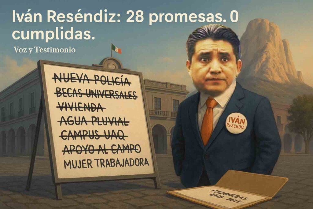 Iván Reséndiz: las promesas disminuidas de un gobierno que se quedó corto