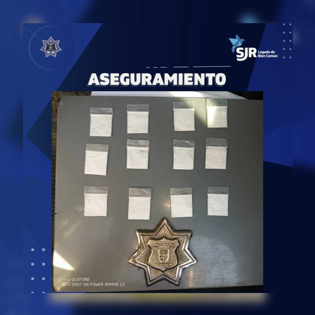 Detienen a hombre con presunta cocaína en Loma Alta, Ezequiel Montes