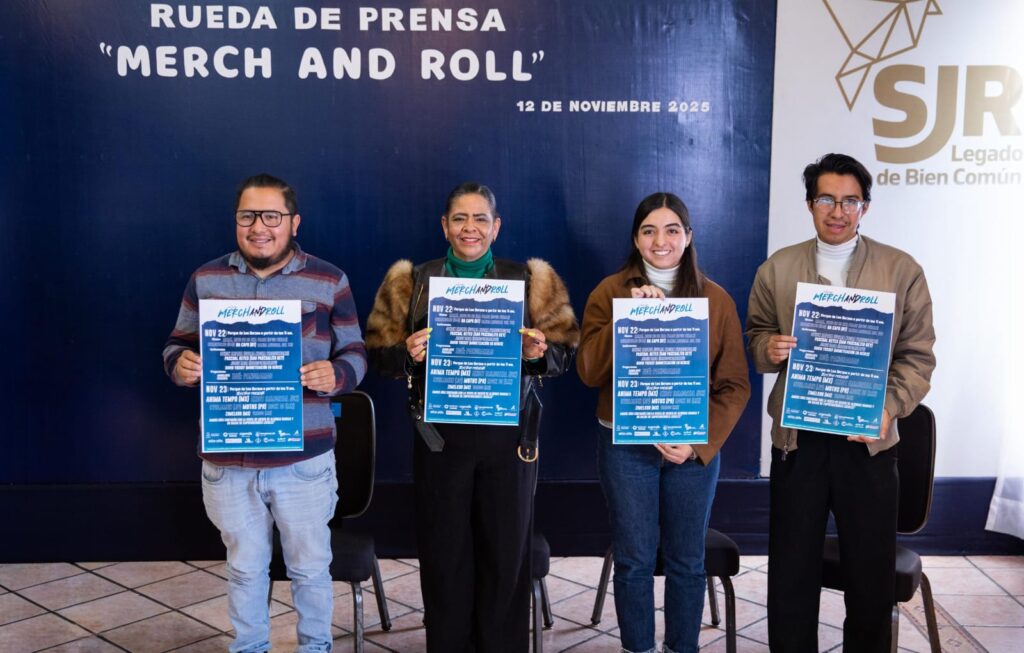 Anuncian “Festival Artístico Internacional Edición Merch and Roll” en San Juan del Río