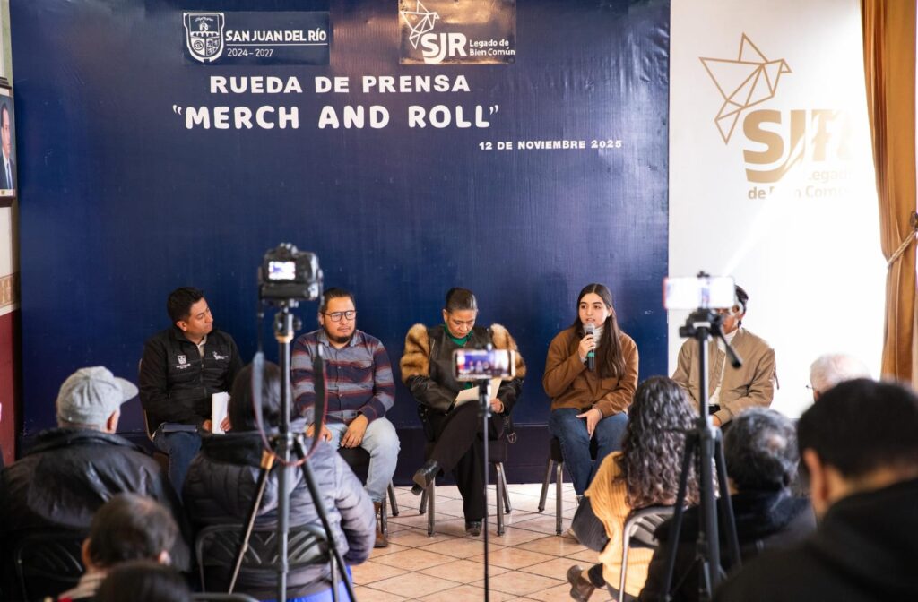 Anuncian “Festival Artístico Internacional Edición Merch and Roll” en San Juan del Río