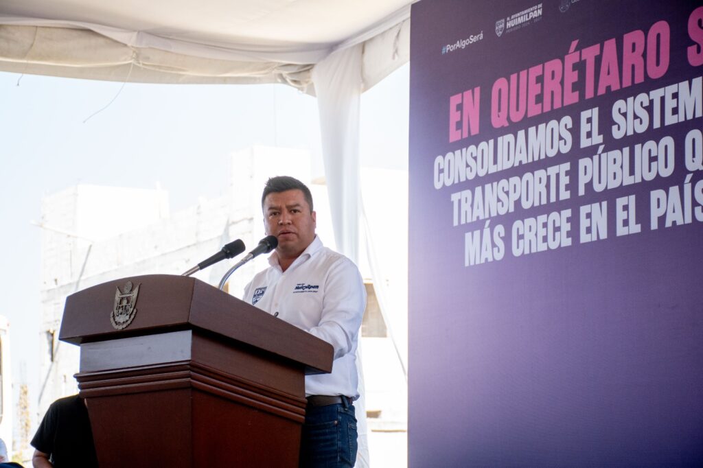 Fortalece Gobernador sistema de transporte metropolitano para Huimilpan Fortalece Gobernador sistema de transporte metropolitano para Huimilpan