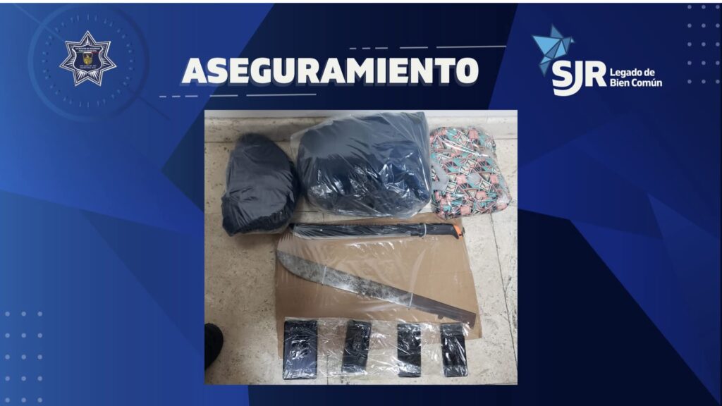 Detienen a tres presuntos ladrones tras robo en Las Huertas; intentaron huir pero fueron asegurados