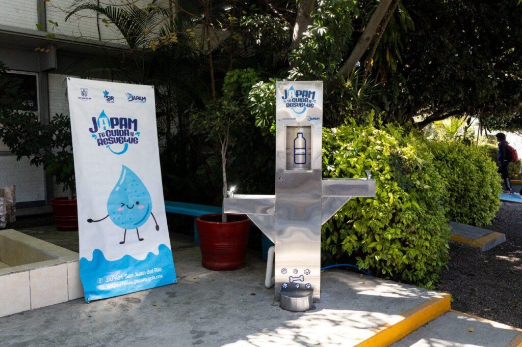 Avanza JAPAM con la instalación de más bebederos