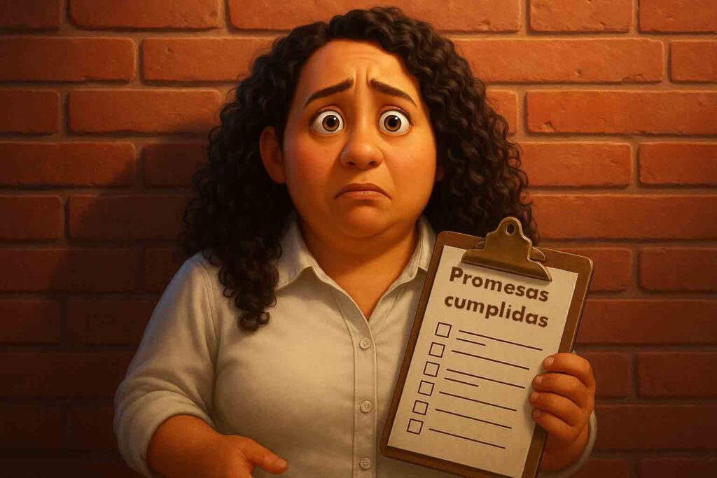 Astrid Ortega Vázquez: 1 promesa verificada de 35 y un discurso de cumplimiento elevado