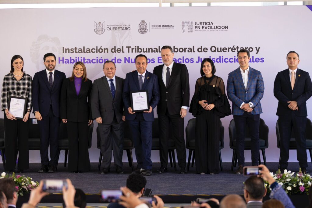 En Querétaro se fortalece el sistema de justicia con la instalación del Tribunal Laboral