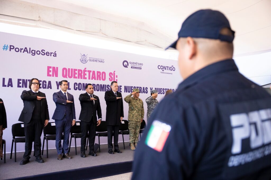 La fuerza de Querétaro se afianza con el servicio y la vocación de las y los Policías Estatales: Gobernador