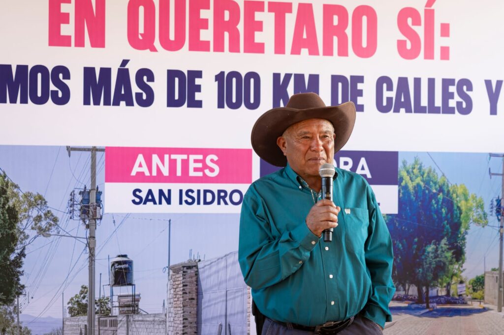 Entrega Gobernador mejora de calles en San Isidro el Alto