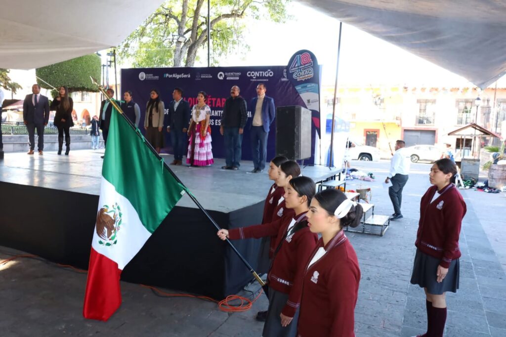 Inicia el XXVI Festival de Danza Tradicional y Baile Folklórico COBAQ 2025