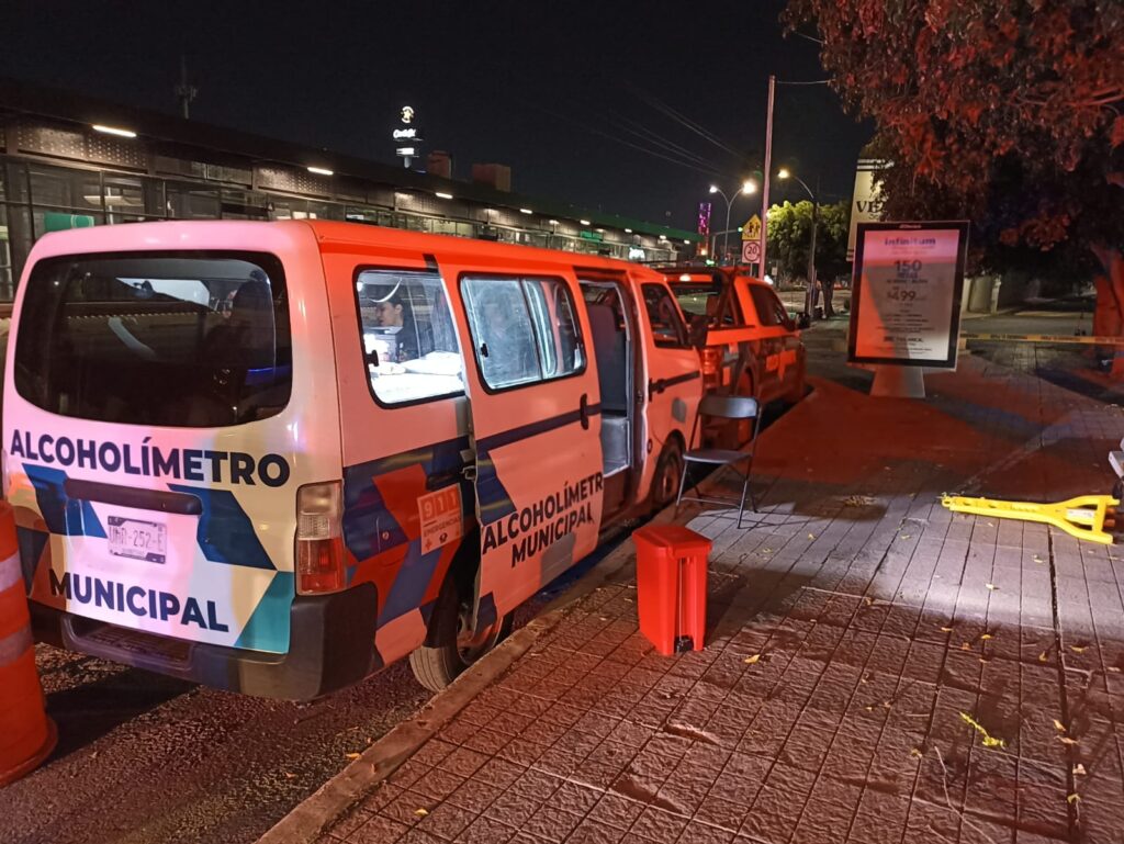 44 sancionados en operativo alcoholímetro en Querétaro