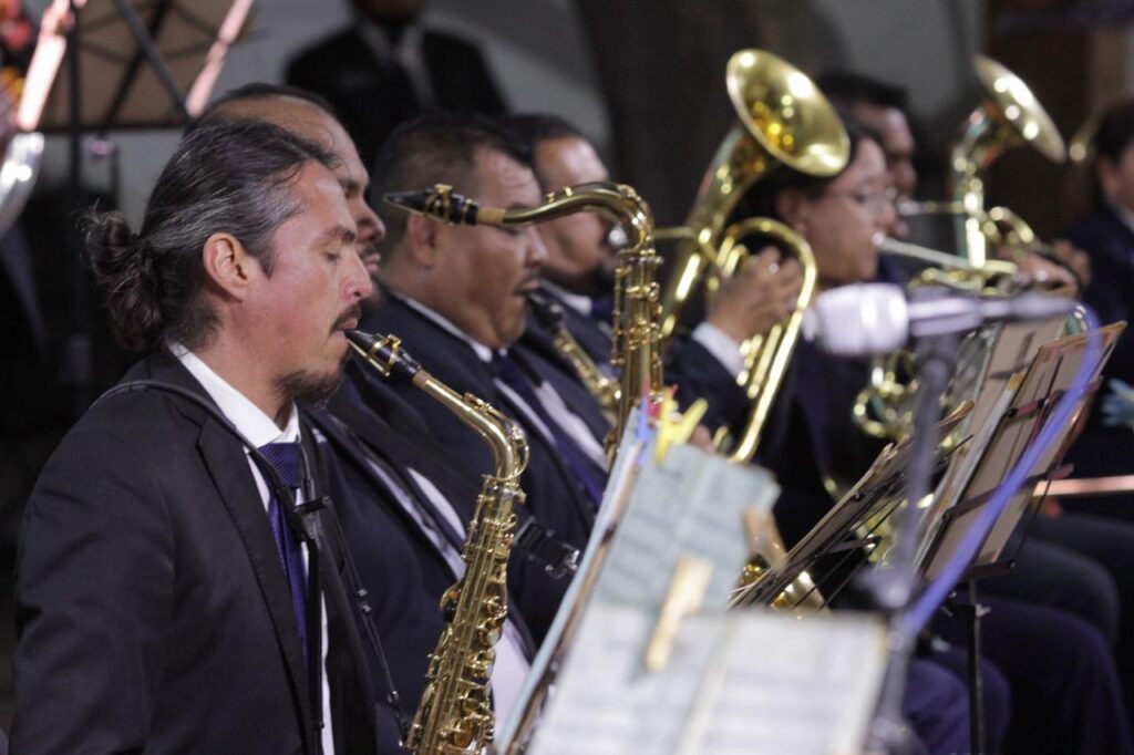Llega con sus acordes la Banda de Música del Estado de Querétaro a la Sierra Gorda