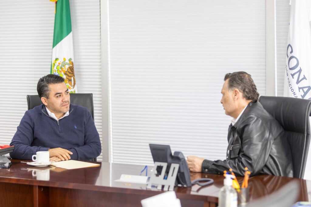 Gobernador da seguimiento a proyectos con titular de la CONAGUA