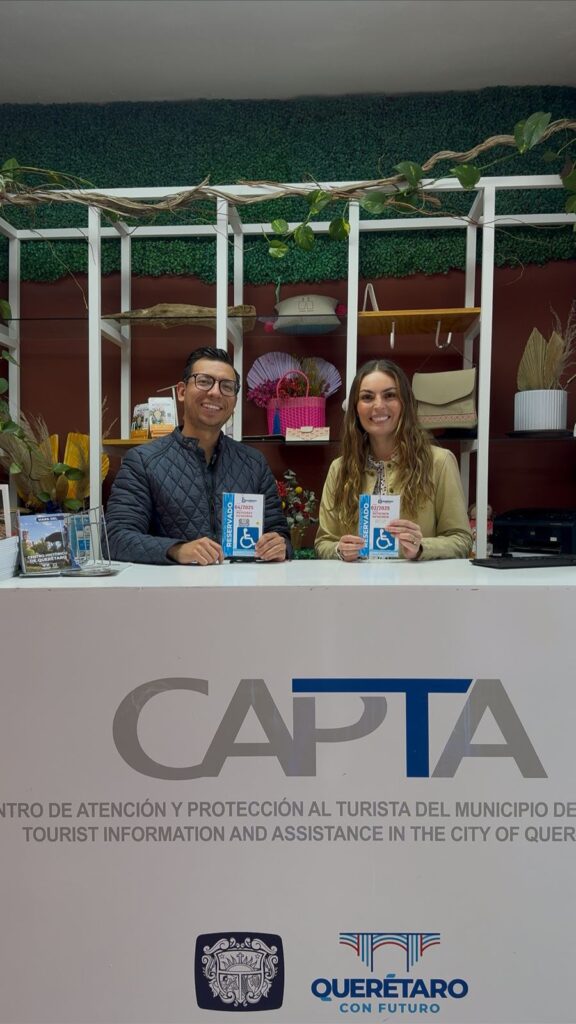 Presentan Secretaría de Turismo y la Dirección de Derechos Humanos tarjetón para personas con discapacidad