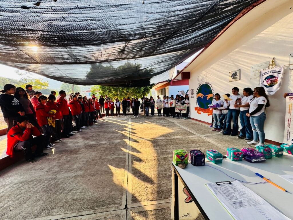 Cierra actividades el Club de Paz en EMSAD 12 Camargo