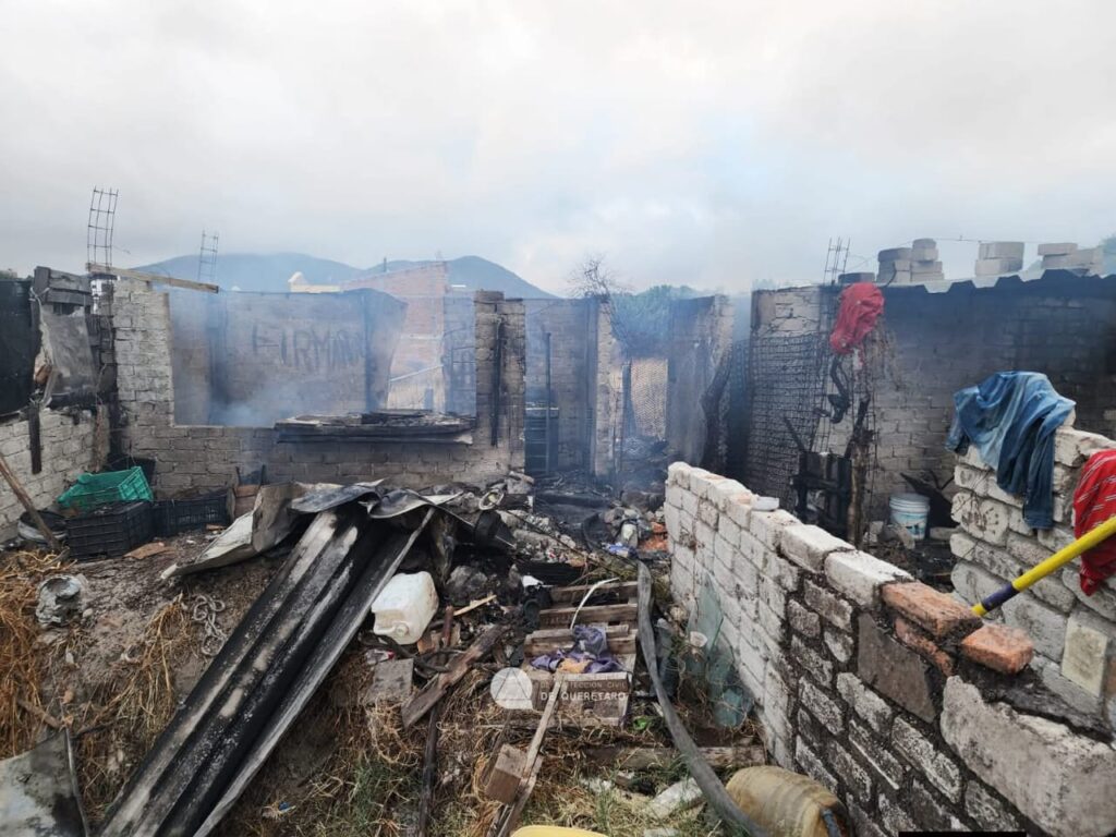 El fuego que no avisó en El Pedregal