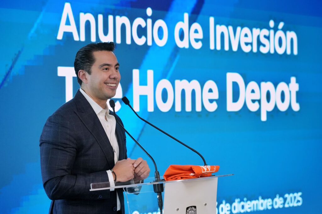 Anuncia Felifer Macías inversión de The Home Depot México por 406 millones de pesos