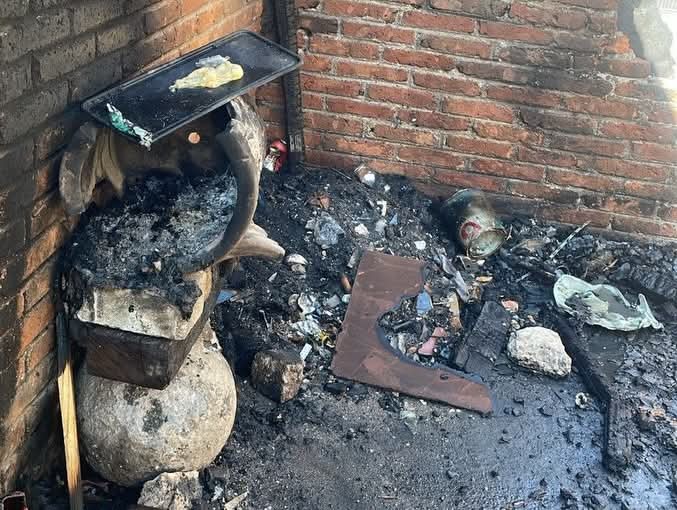 El incendio que nadie habitaba, pero que pudo matar