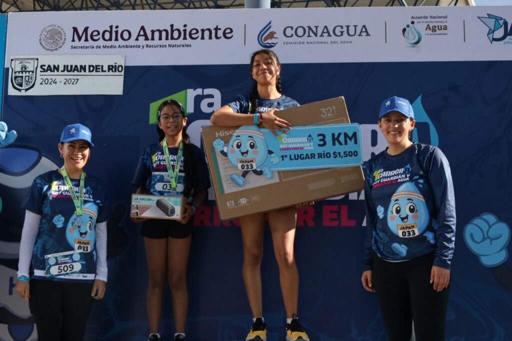 Éxito total la primera edición de la Carrera “Soy Guardián y Corro por el Agua” de JAPAM