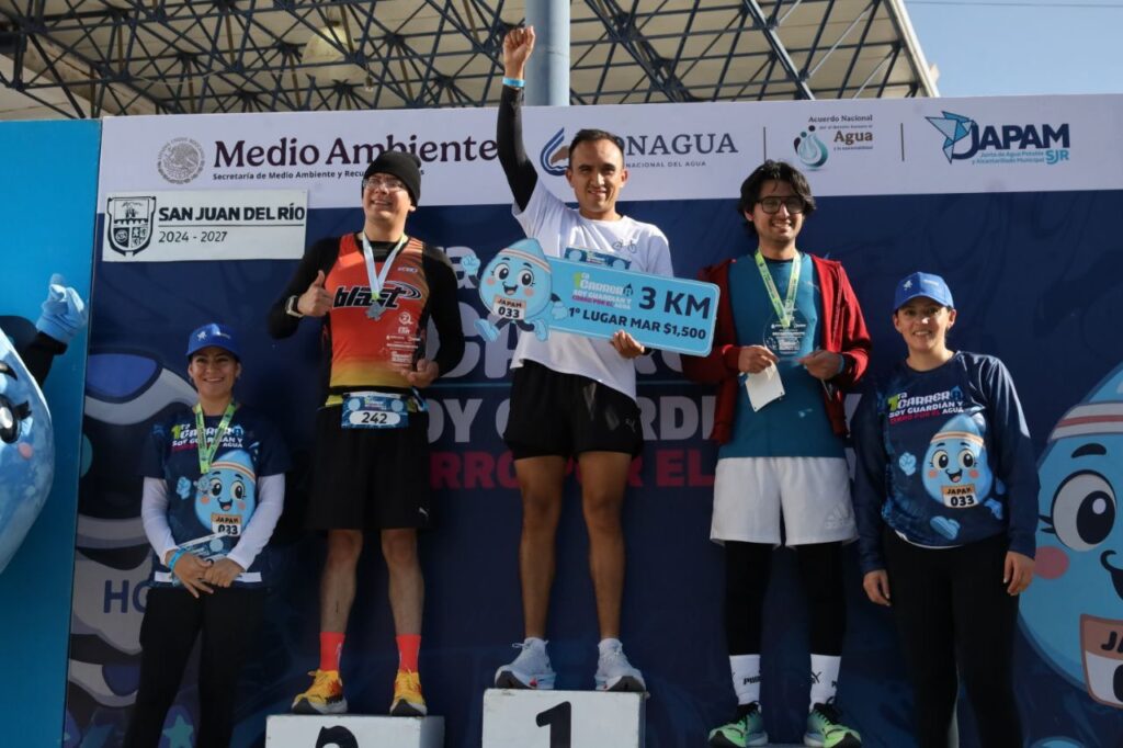 Éxito total la primera edición de la Carrera “Soy Guardián y Corro por el Agua” de JAPAM