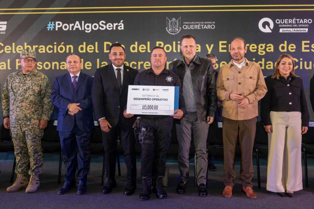 Ser policía en Querétaro es formar parte de la mejor corporación del país: MKG