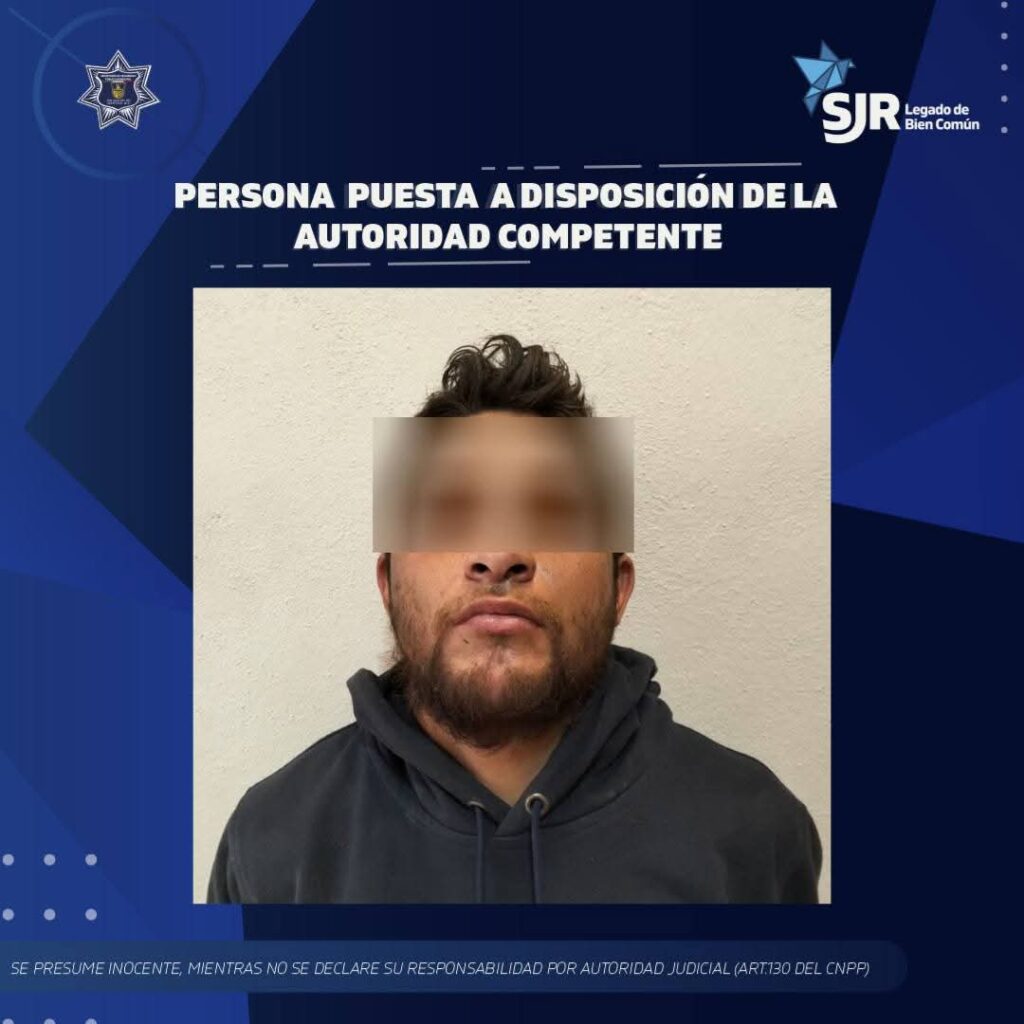 etienen a hombre con presunta metanfetamina en San Juan del Río