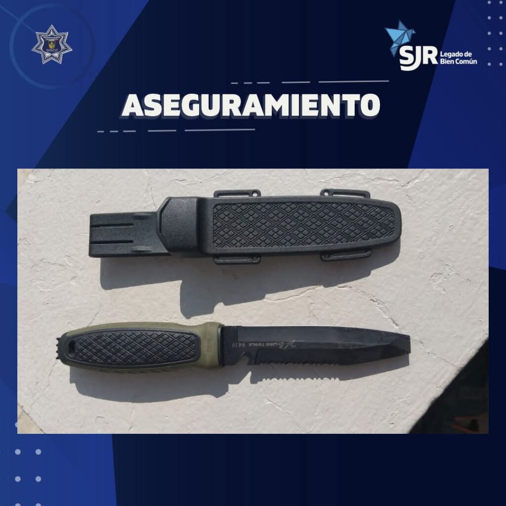 Detienen a motociclista por robo con violencia en Loma Alta