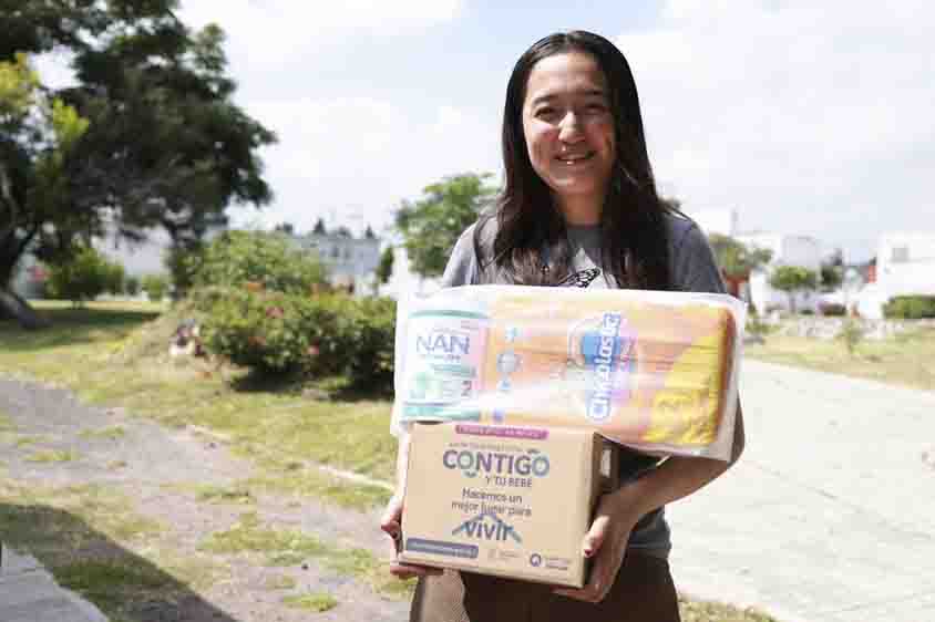 Beneficiada SEDESOQ a más de 5 mil bebés durante 2025