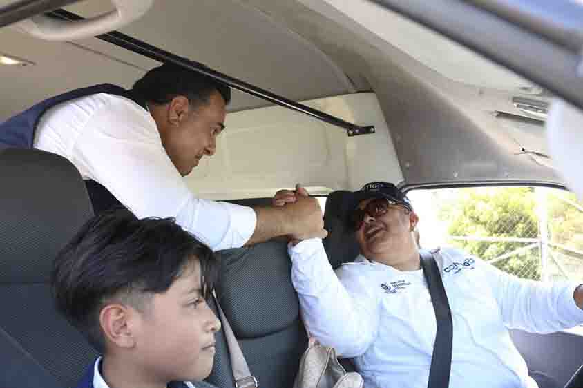 SEDESOQ atiende a más de 10 mil estudiantes con Transporte Escolar Gratuito
