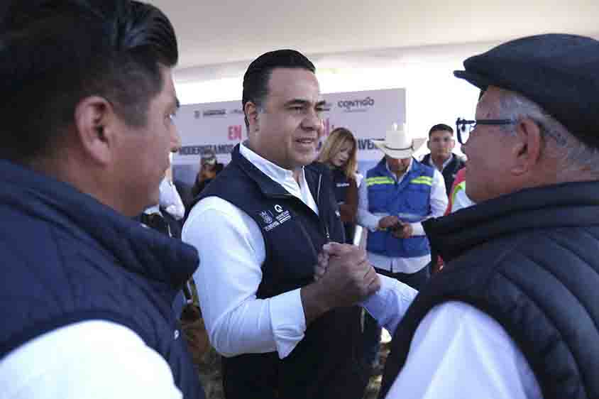 Entregan obra de urbanización en Huimilpan