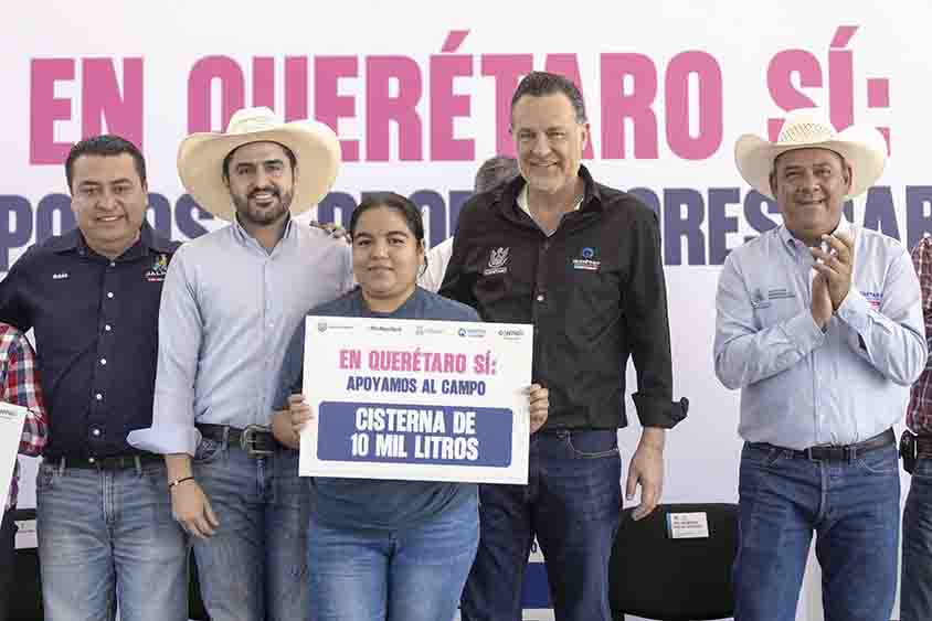 Arranca Mauricio Kuri entrega del programa Contigo en Concurrencia con recursos por 6 mdp en Jalpan