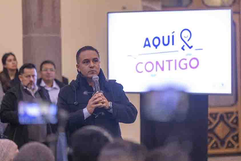 Gobierno lanza la estrategia “Aquí Contigo, Todos a la Calle