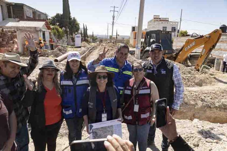 JAPAM supervisa obras de drenaje en SJR